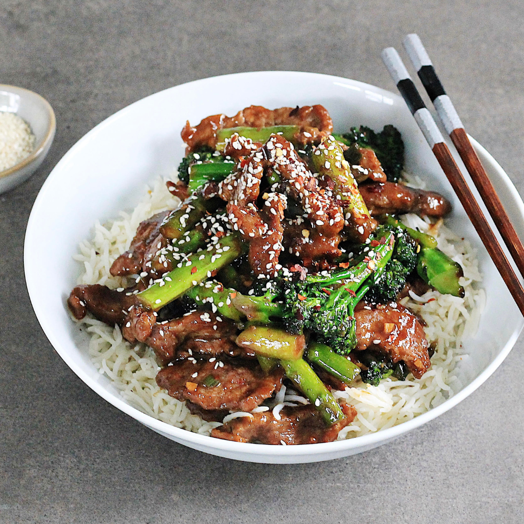 Beef stir fry