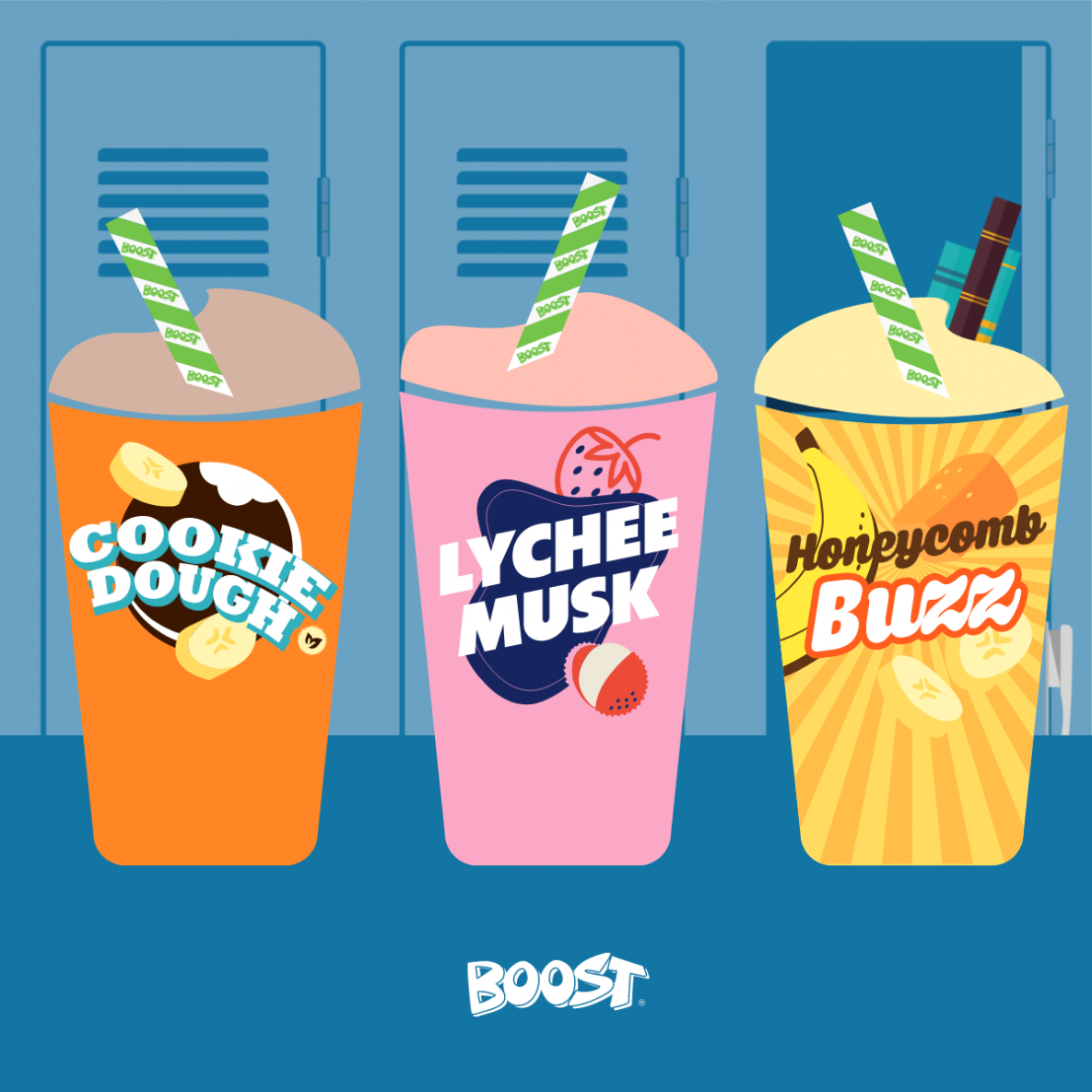 Keen For The Canteen at Boost Juice