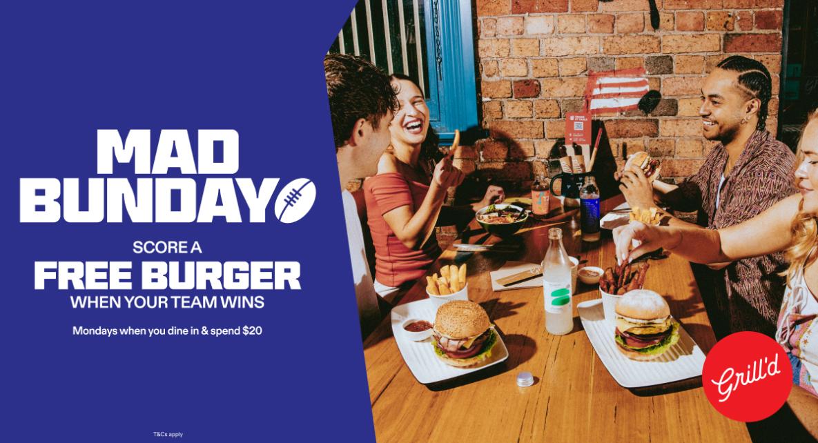 Grill'd Mad Bunday